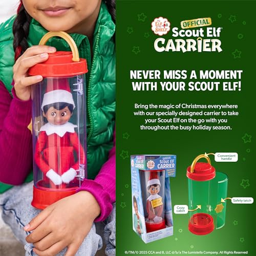 Elf on the Shelf Scout Elf Carrier Official Carrier for Scout Elf Adventures W428040