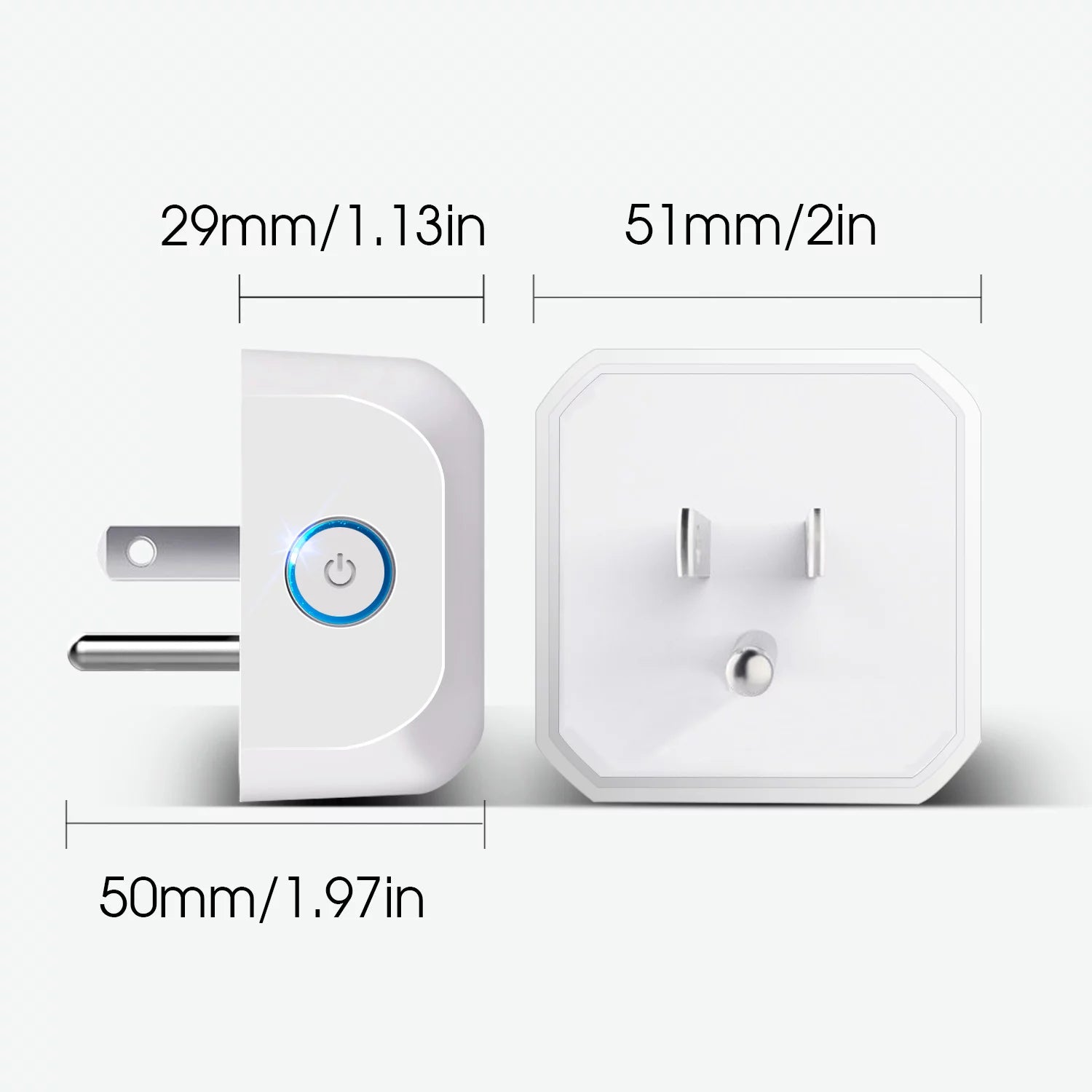 Kootion Smart Plug 3 Pack WiFi Mini Outlets, Works with Google Assistant B7478