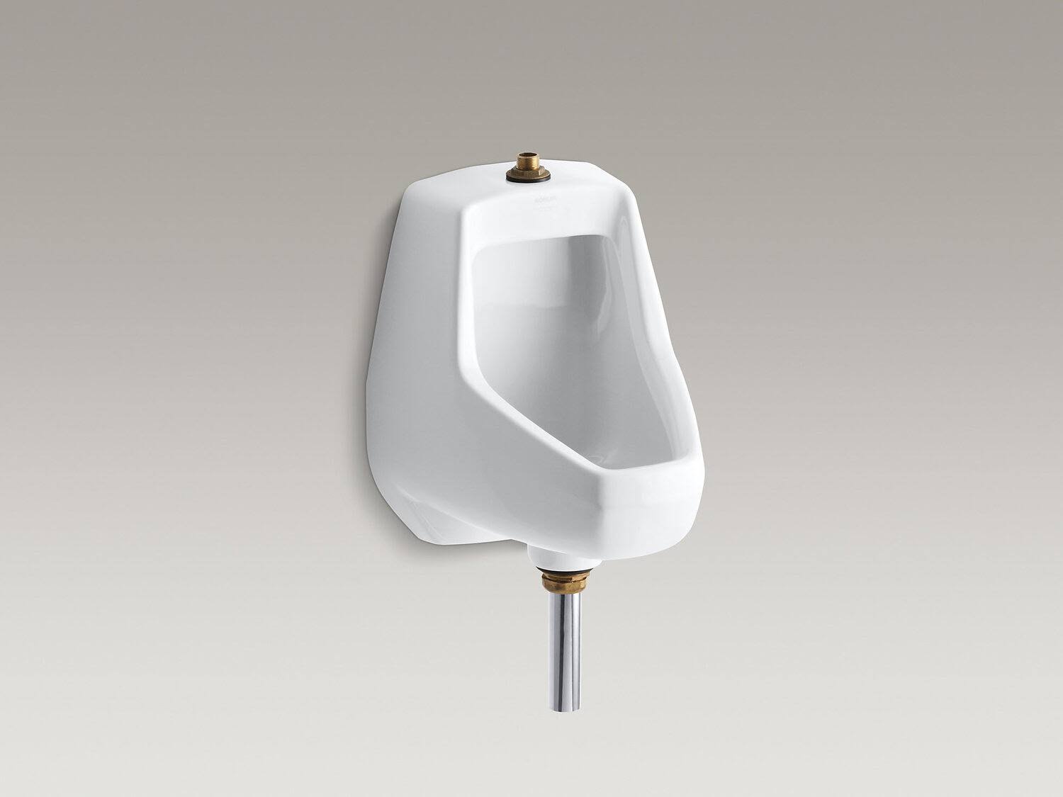 KOHLER Darfield Wall-Mount Urinal with Top Spud, White O763257