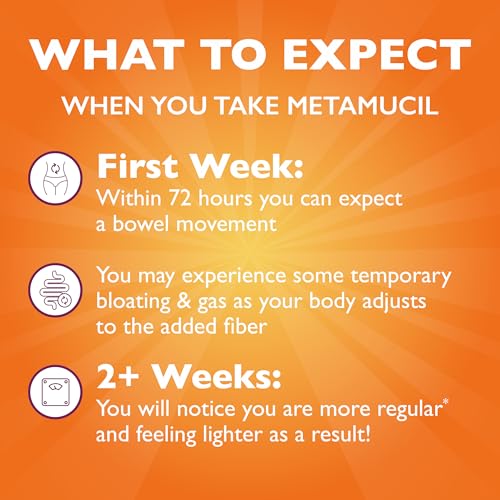 Metamucil Daily Psyllium Husk Powder Supplement, 300ct Capsules B97218
