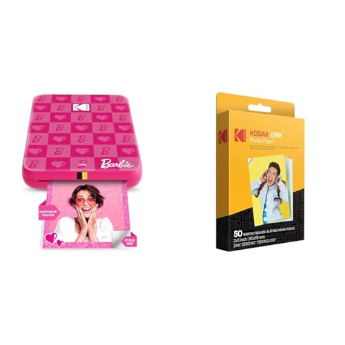 KODAK Step Instant Smartphone Photo Printer - Portable Wireless Zink 2x3" - White G38776