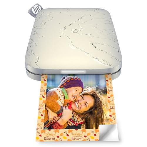 HP Sprocket Portable 2x3 Instant Photo Printer (Luna Pearl) A89391
