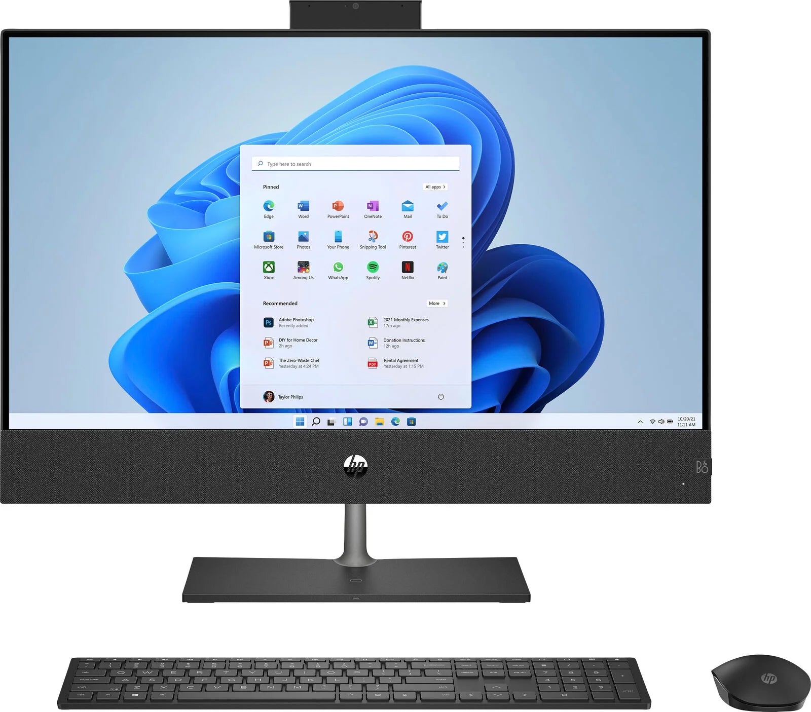 HP - Pavilion 27" Touch-Screen All-In-One - Inte Core i7 - 16GB Memory - 1TB SSD - Sparkling Black