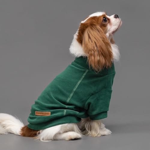 Fitwarm 3 Pack Classic Fleece Dog Sweater for Small Dogs, Medium D613