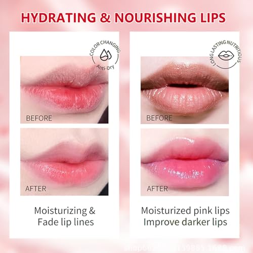 6 PCS Bee Lip Balm Mask Honey Pot, Moisturizing Overnight Lip Care M561365