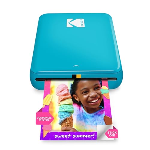 KODAK Step Instant Smartphone Photo Printer - Portable Wireless Zink 2x3" - White G38776