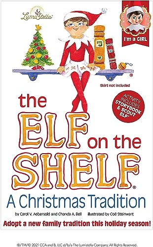 Elf on The Shelf: A Christmas Tradition Blue-Eyed Girl Scout Elf X333