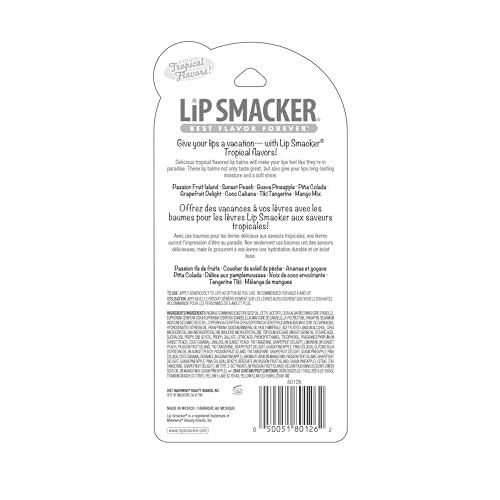 Lip Smacker Original Party Pack - 10 Moisturizing Lip Balms, Classic Flavors S23577