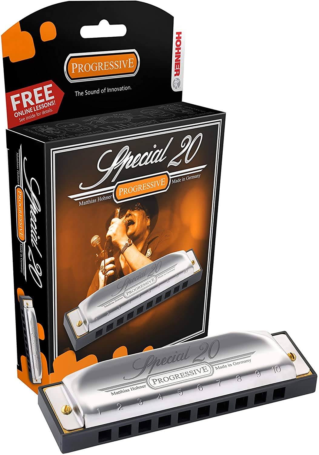 Hohner Progressive Series Golden Melody Harmonica