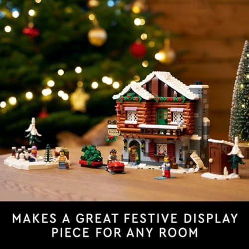 LEGO Icons Alpine Lodge Building Set for Adults 18+ D4060
