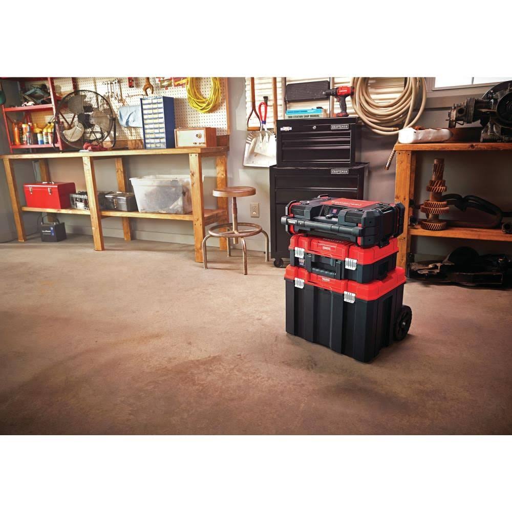 Craftsman VERSASTACK Water Resistant Cordless Jobsite Radio/Charger V841