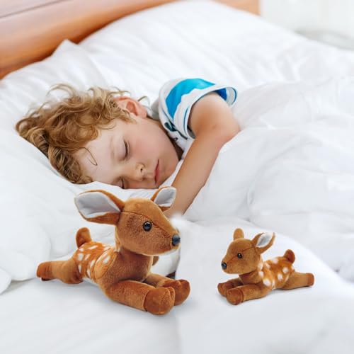 Deer Stuffed Animal 8 inch Realistic Plush Toy for Kids A727
