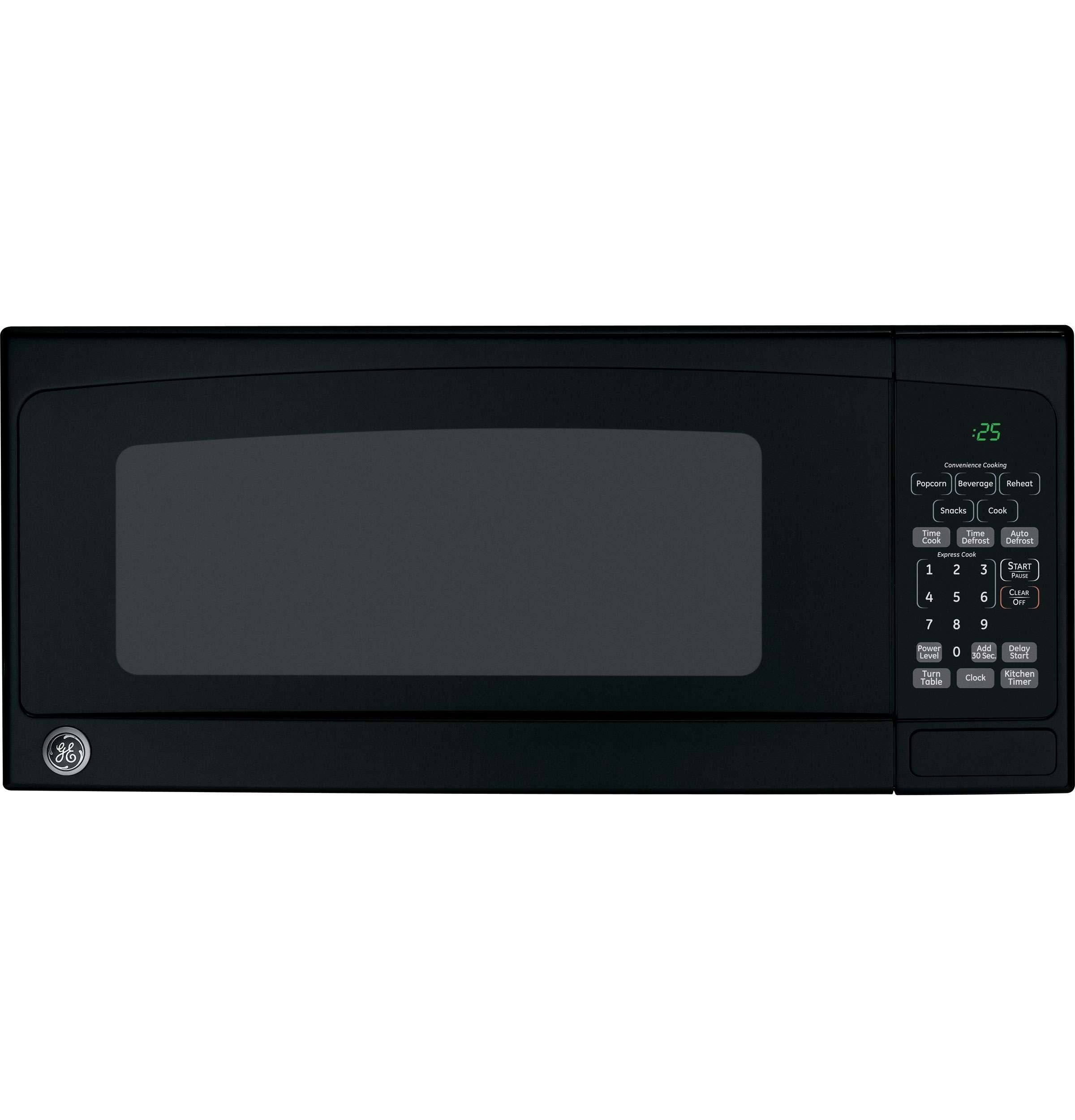 GE Spacemaker II JEM25DMBB 800W Microwave - 1 cu ft - Black - Avayadevconnect