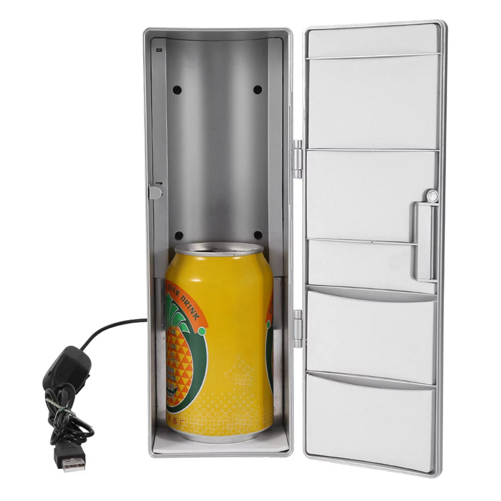 USB Fridge Freezer - Compact Mini Cooler Warmer for Car Travel H258