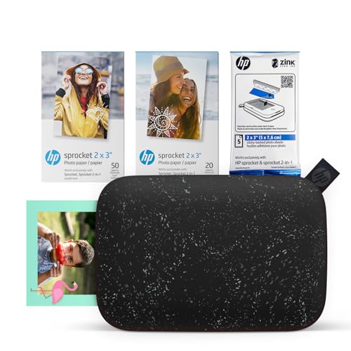 HP Sprocket Portable 2x3 Instant Photo Printer (Luna Pearl) A89391