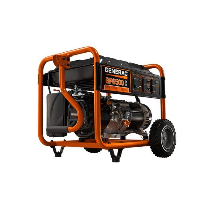 Generac GP6500 - 6500 Watt Portable Generator (49-State) - Megean