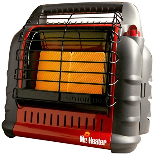Mr. Heater Portable Big Buddy Propane Heater with 10-Feet Hose and Tank Refill Adapter Bundle P216