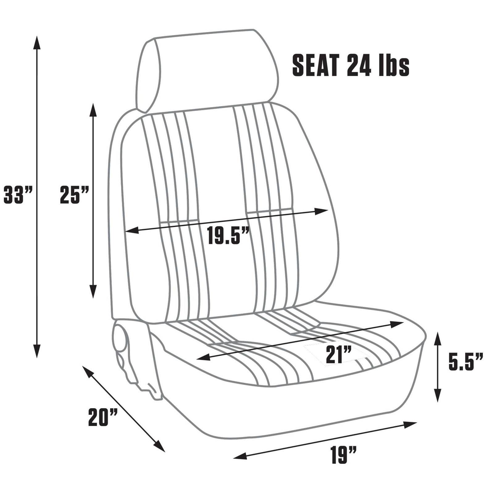 Procar Pro-90 Seat Driver Vinyl X629