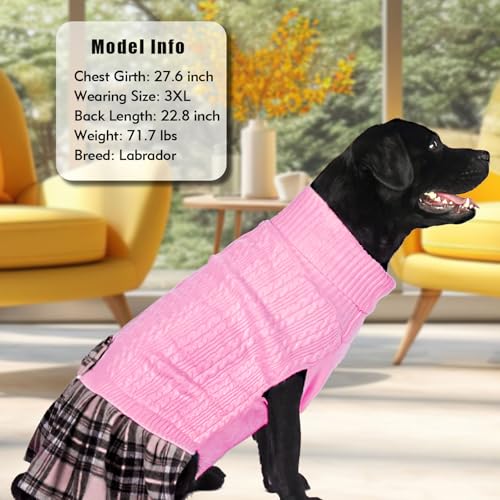 KYEESE Dog Sweater Knitwear with Bowtie for Small Dogs R875009