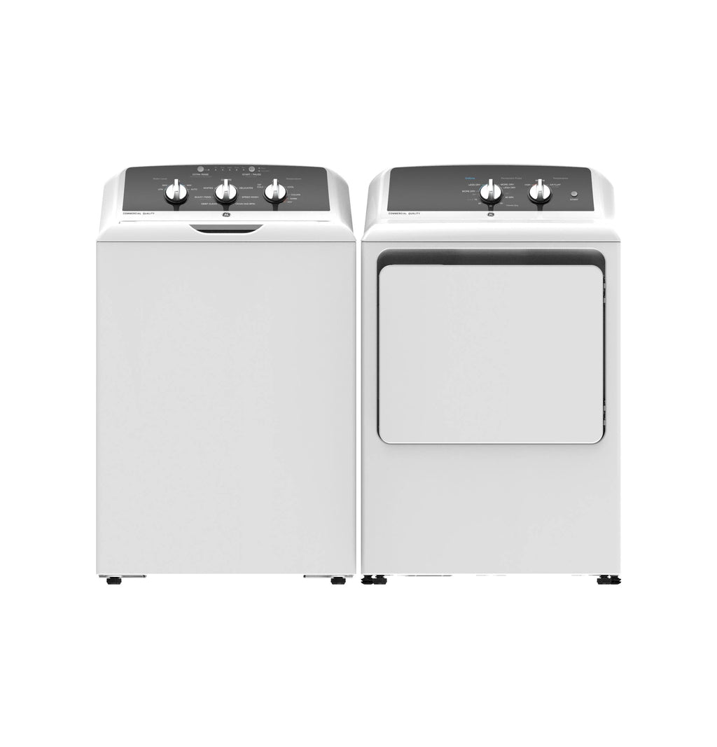 GE GTX52EASP 27" Electric Dryer - White G2425