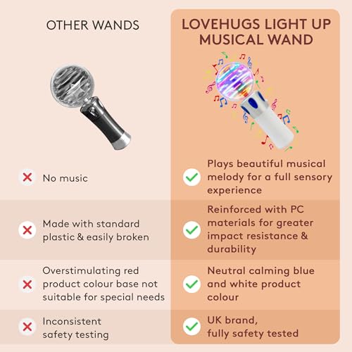 Musical Light Up Wand Sensory Toy for Autistic Children Z733