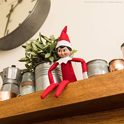 The Elf on the Shelf: A Christmas Tradition Boy Scout Elf with Blue Eyes Storybook and Keepsake Box W196