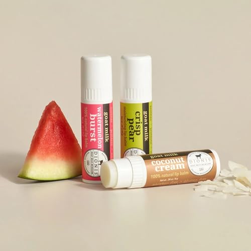 Dionis Goat Milk Lip Balm Ornament 6-Piece Variety Pack S6767