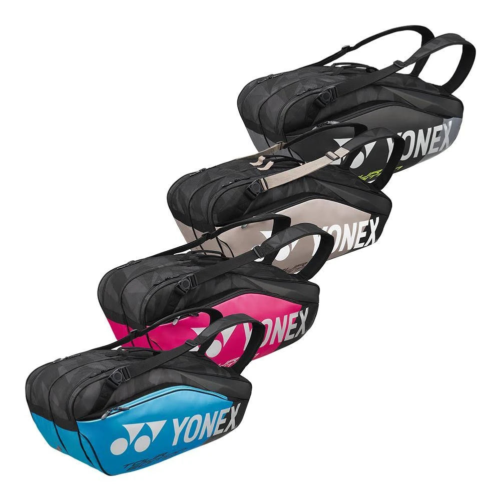 Yonex Pro Series 6 Pack Tennis Bag Black O562
