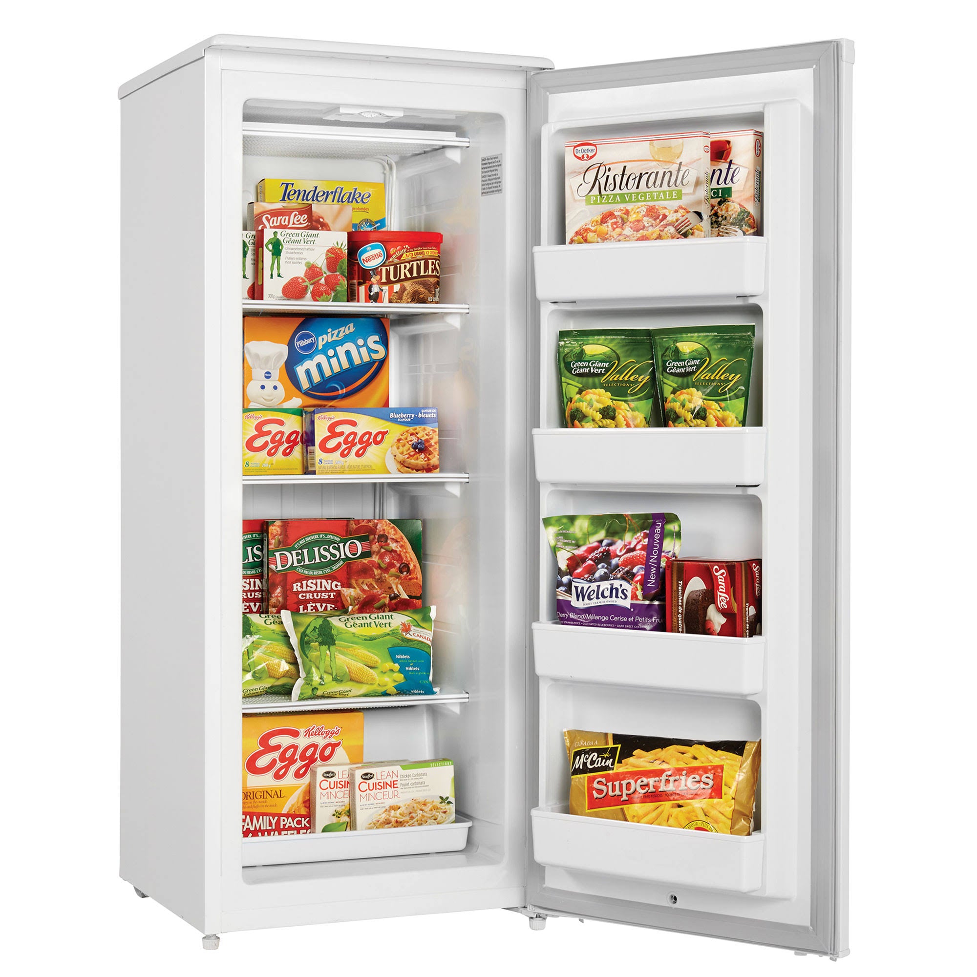 Danby Designer 8.5 Cu. ft. Upright Freezer White L257