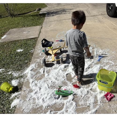 Instant Snow Powder 1-Pound Jar for Kids Holiday DIY Crafts T21022