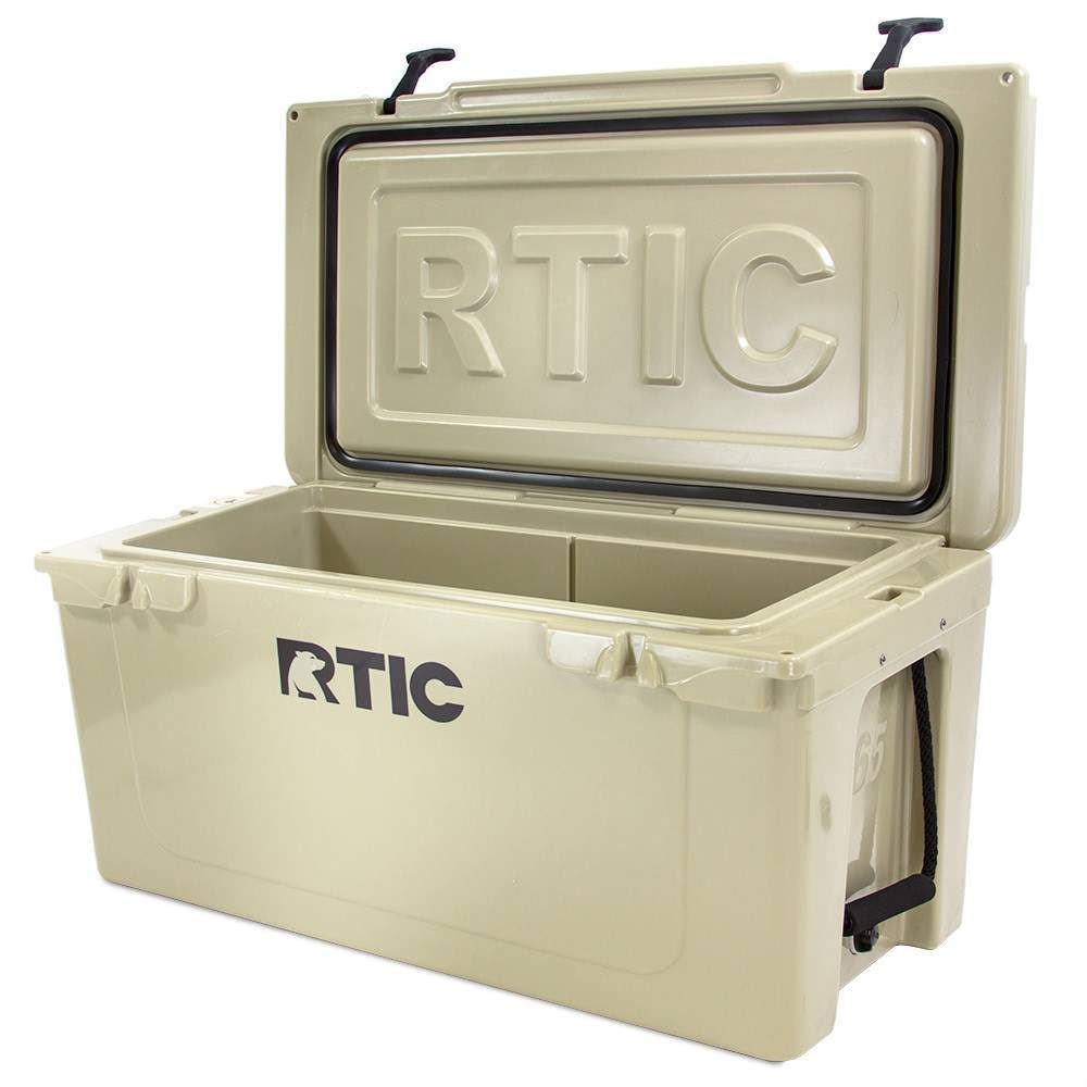 RTIC Cooler 65 qt Tan W185063