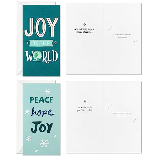 Hallmark Boxed Religious Christmas Cards Assortment, 24 Cards with Envelopes T4629