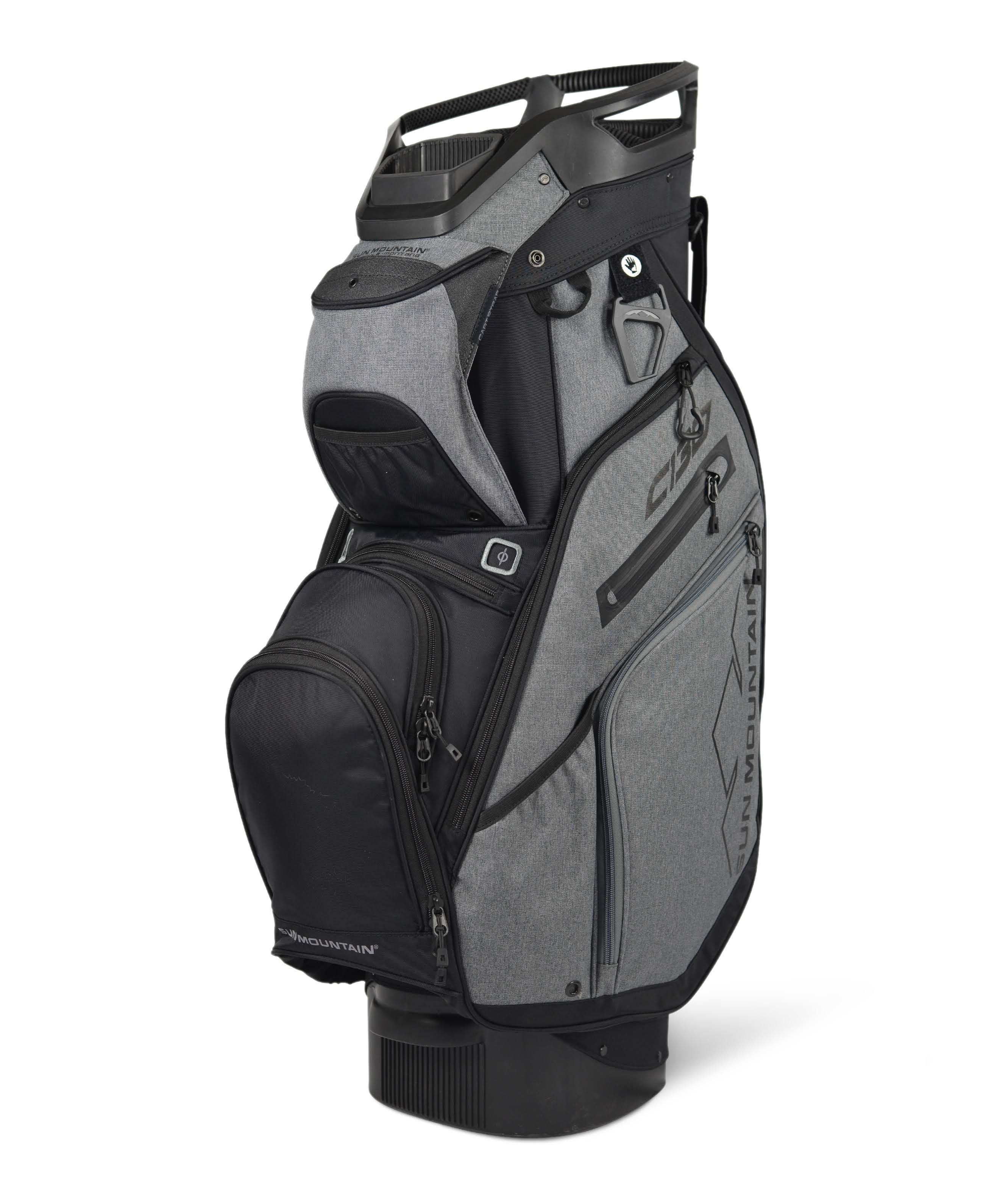 Sun Mountain 2021 C-130 Cart Bag Black/Carbon - Megean