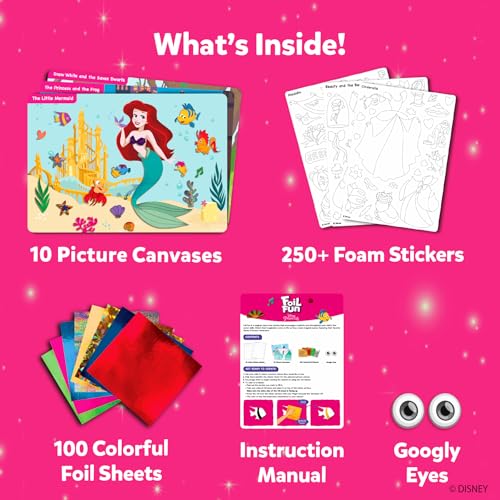 Skillmatics Foil Fun Christmas Ornaments, Mess Free Art Craft Kit for Kids Ages 4-9 S207