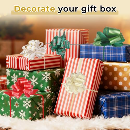 ONTODEX 27PCS Christmas Gift Wrap Bows for Presents B34559