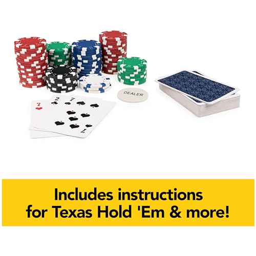 Spin Master Games Cardinal Classics 300-Piece Poker Set with Aluminum Case G10767
