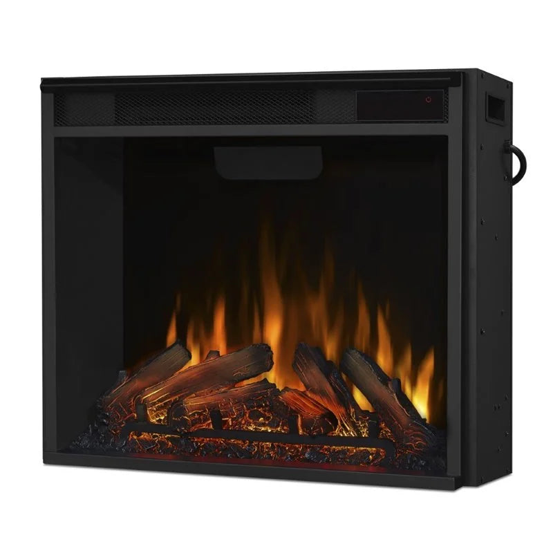 Bowery Hill Traditional Wood Electric Corner Fireplace for TVs up to 50" Oak M8800