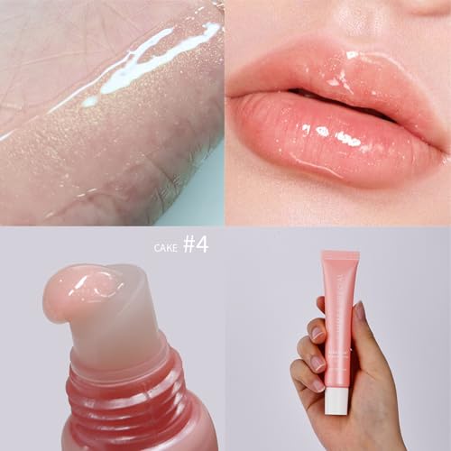 URQT Lip Butter Balm 4PCS, Hydrating Nourishing Lip Care with Natural Oils H306