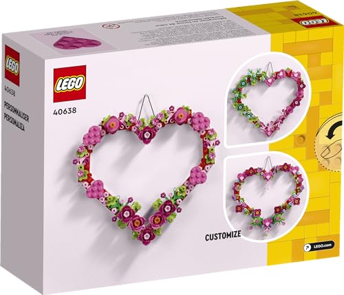 LEGO Heart Ornament Building Toy Set for Kids Ages 9+ L393
