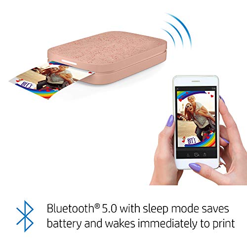 HP Sprocket Portable 2x3 Instant Photo Printer (Luna Pearl) A89391