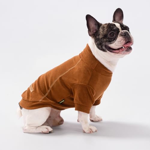 Fitwarm 3 Pack Classic Fleece Dog Sweater for Small Dogs, Medium D613