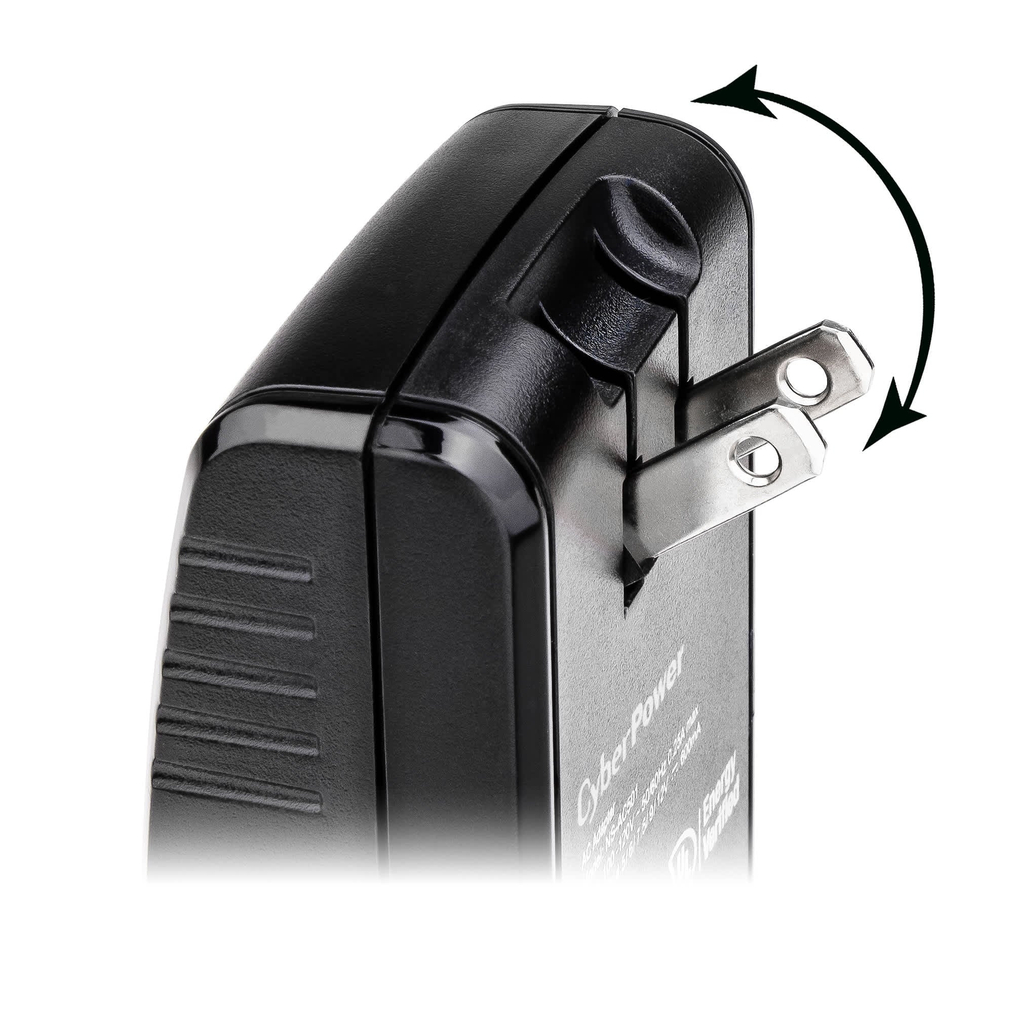 CyberPower Universal Power Adapter 3-12V 1300mA with USB Charge Port P2997