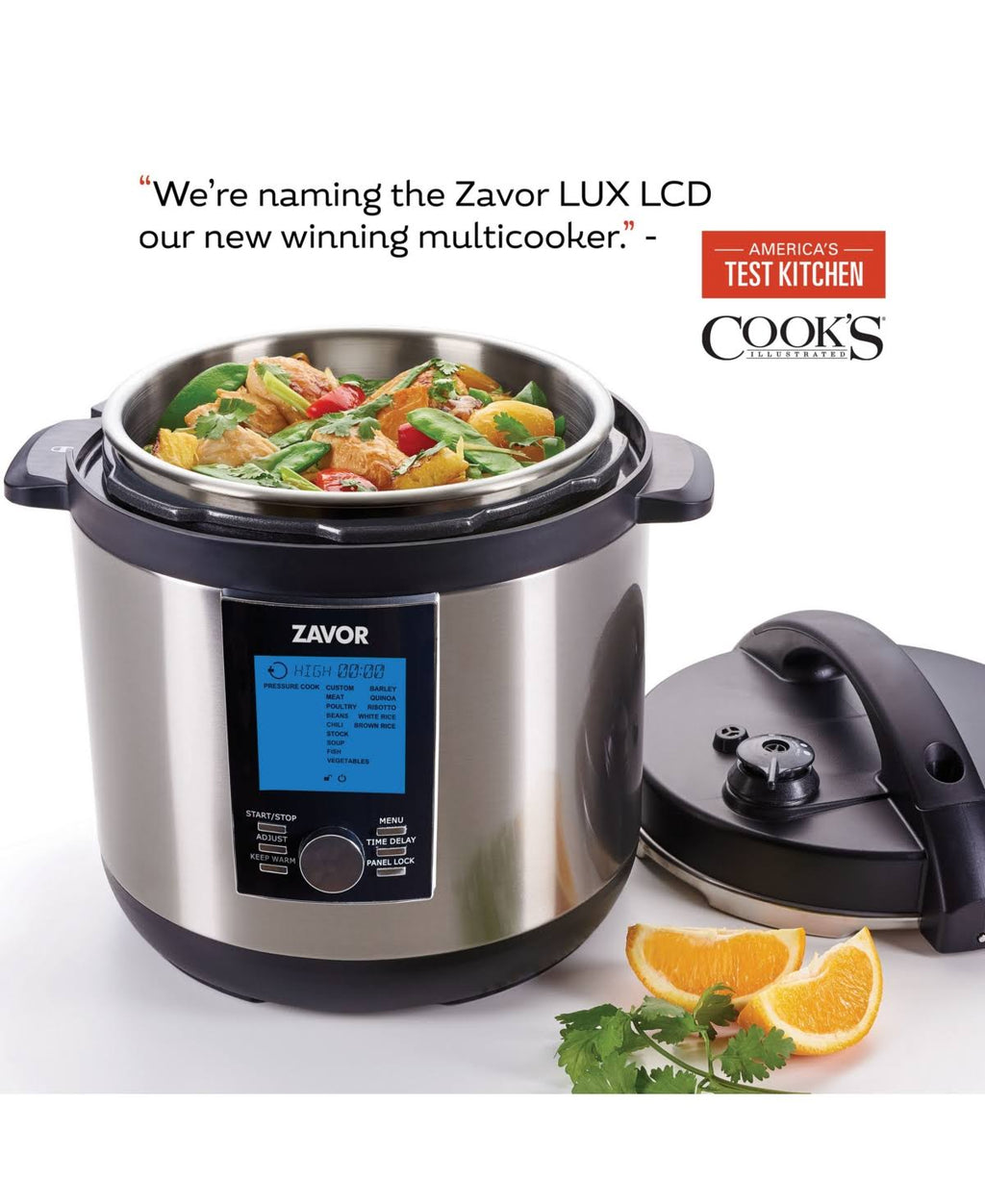 Zavor Lux LCD Multi Cooker 6 Qt. H7876
