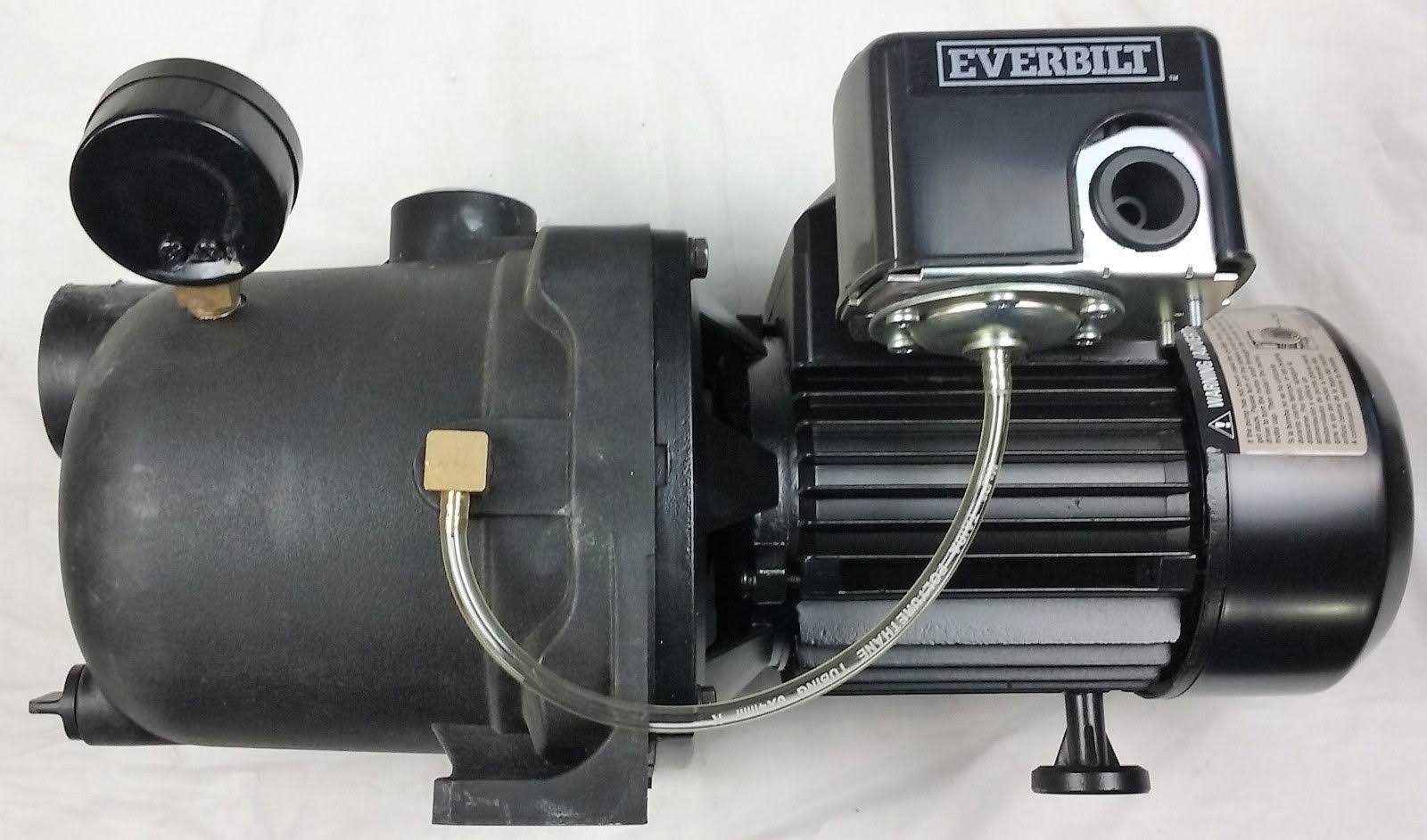 Everbilt J100A3 1/2 HP Shallow Well Jet Pump L470