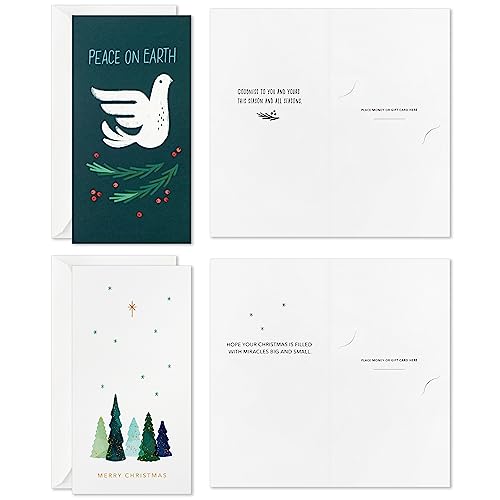 Hallmark Boxed Religious Christmas Cards Assortment, 24 Cards with Envelopes T4629