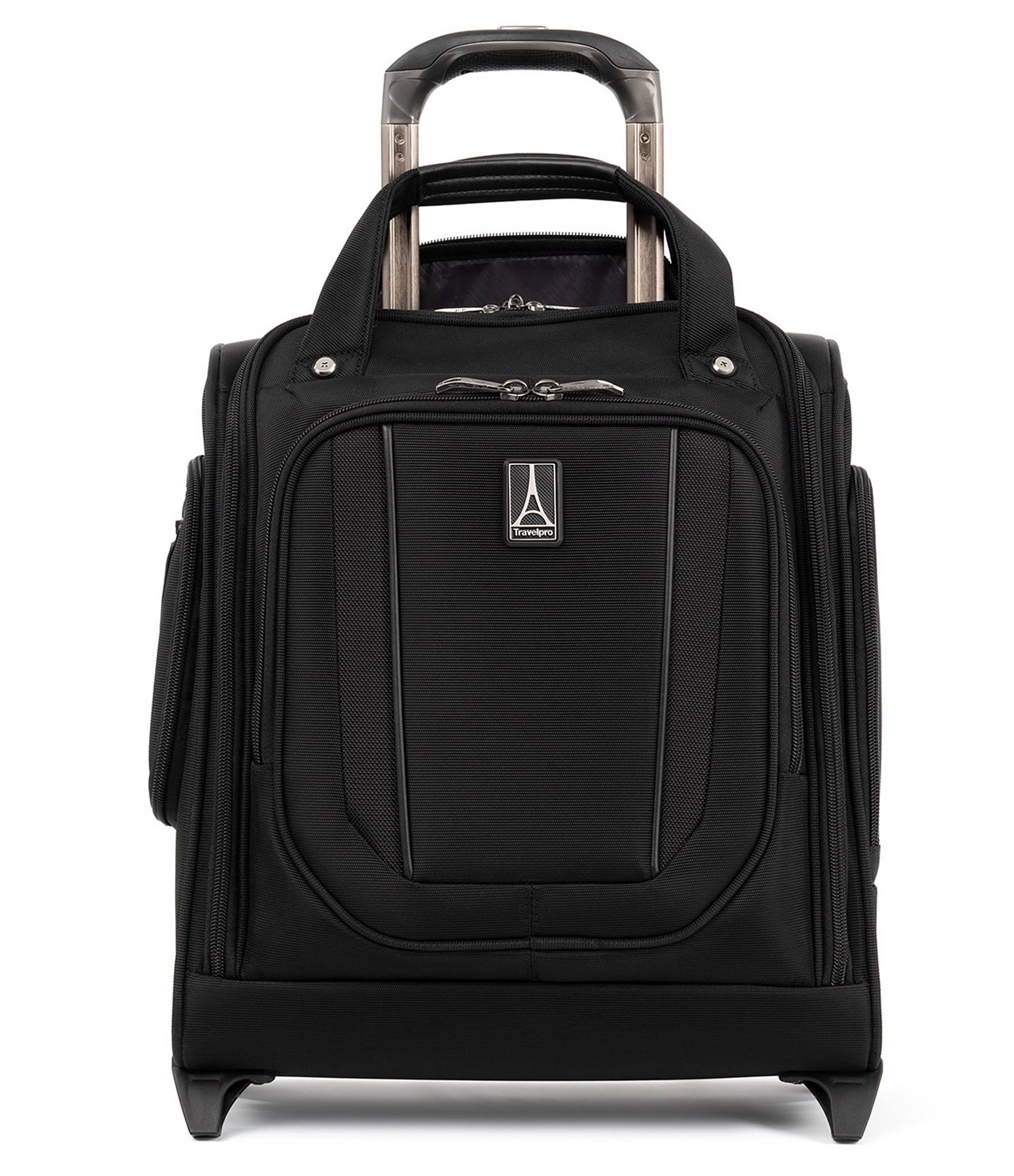 Travelpro Crew Versapack Rolling Underseat Carry-On (Jet Black) - Megean
