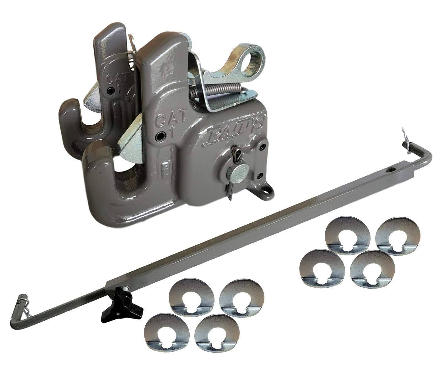 Category #1 Pat&s Easy Change with Stabilizer Bar - Best Quick Hitch System on T