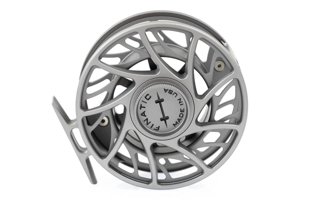 Hatch 11 Plus Gen 2 Finatic Fly Reel - Large Arbor - Gray/Black Y429