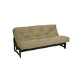 Mozaic 10-in. Futon Mattress, Size: Full, Beig/Green