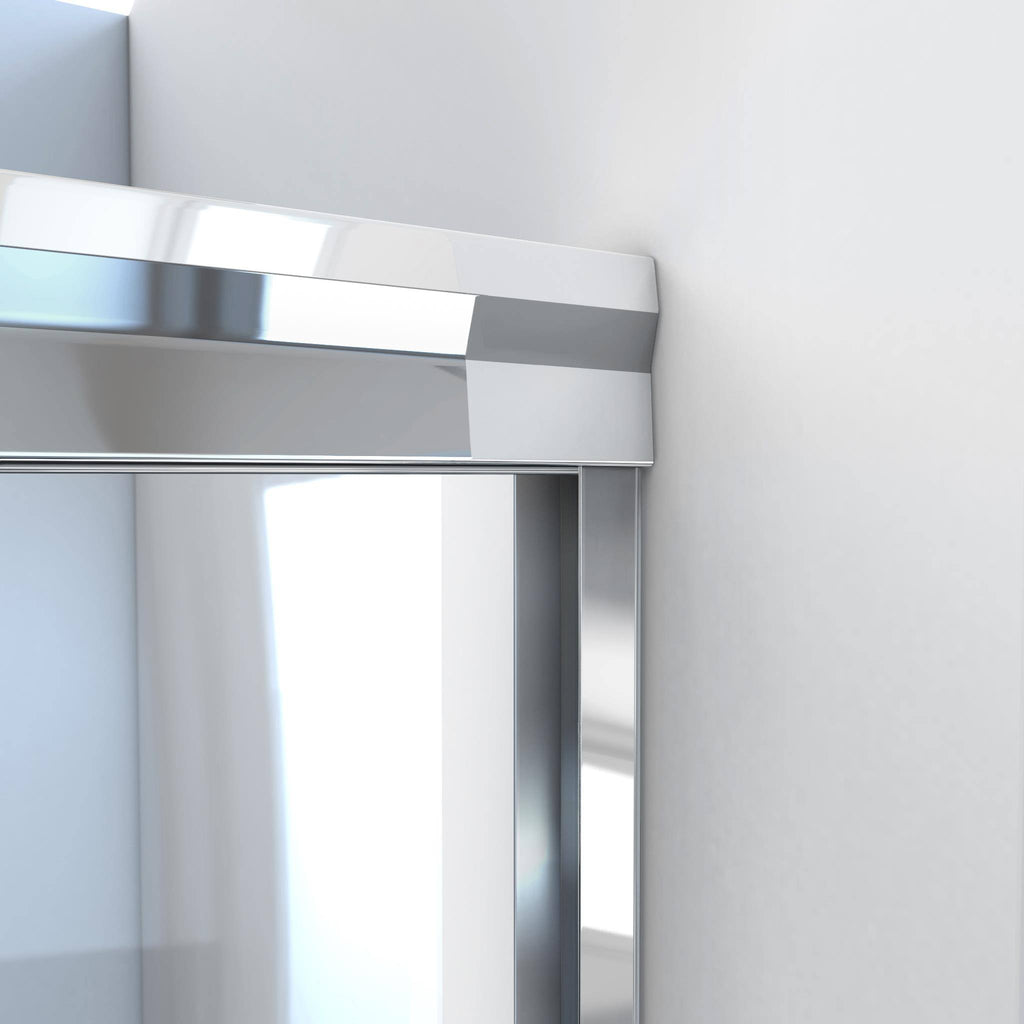 Arizona Shower Door Frameless Sliding Shower Door Oil-Rubbed Bronze A680